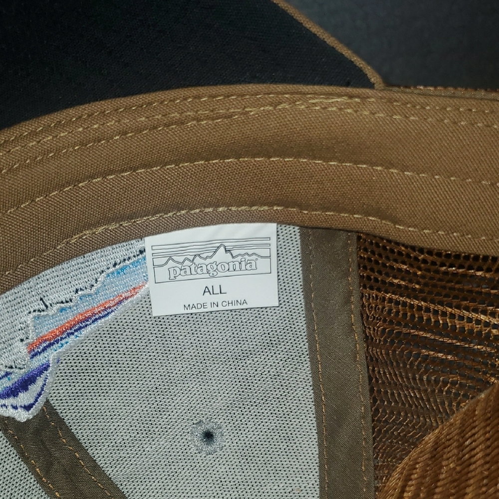 Patagonia Brown Mesh Trucker Hat - Picture 10 of 10